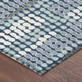 thumbnail image 3 of Addison Rugs Chantille Indoor/Outdoor Transitional Geometric Navy Machine Washable Rectangle Rug, 3' x 5', 3 of 8