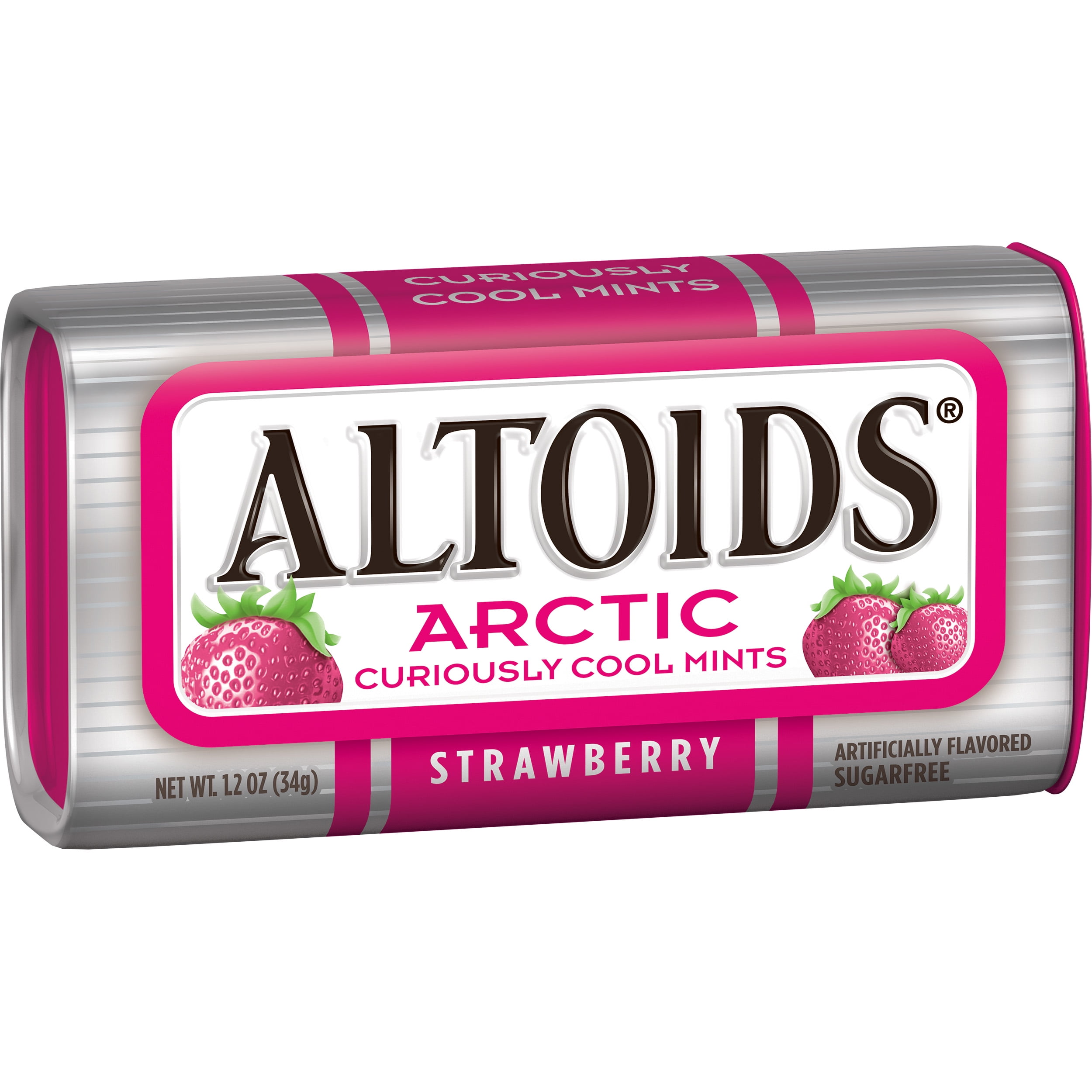 Altoids Arctic Strawberry Sugarfree Mints, 1.2 ounce