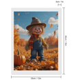 thumbnail image 2 of Diamond Art Kit for Adults, Scarecrow Autumn Field Pumpkin Harvest Diamond Painting for Adults Beginners, 5D DIY Diamond Art Painting Kits, Colorful Diamond Painting Craft for Home Decor 12x16, 2 of 7