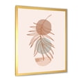 thumbnail image 2 of Designart 'Sun and Moon Shapes In Retro Terracotta Tones II' Modern Framed Art Print, 2 of 4