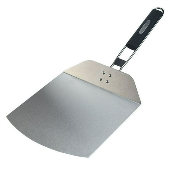Stainless Steel Pizza Peel Non-stick Blade Folding Handle for Bakers Pizza Oven Restaurant