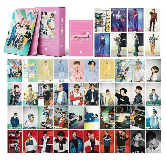 Bts Album Card 54 Pcs Star Around Dynamite Photo Print Lomo Card (FFIY)