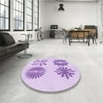 thumbnail image 3 of Ahgly Company Indoor Rectangle Patterned Tyrian Purple Area Rugs, 5' x 7', 3 of 6