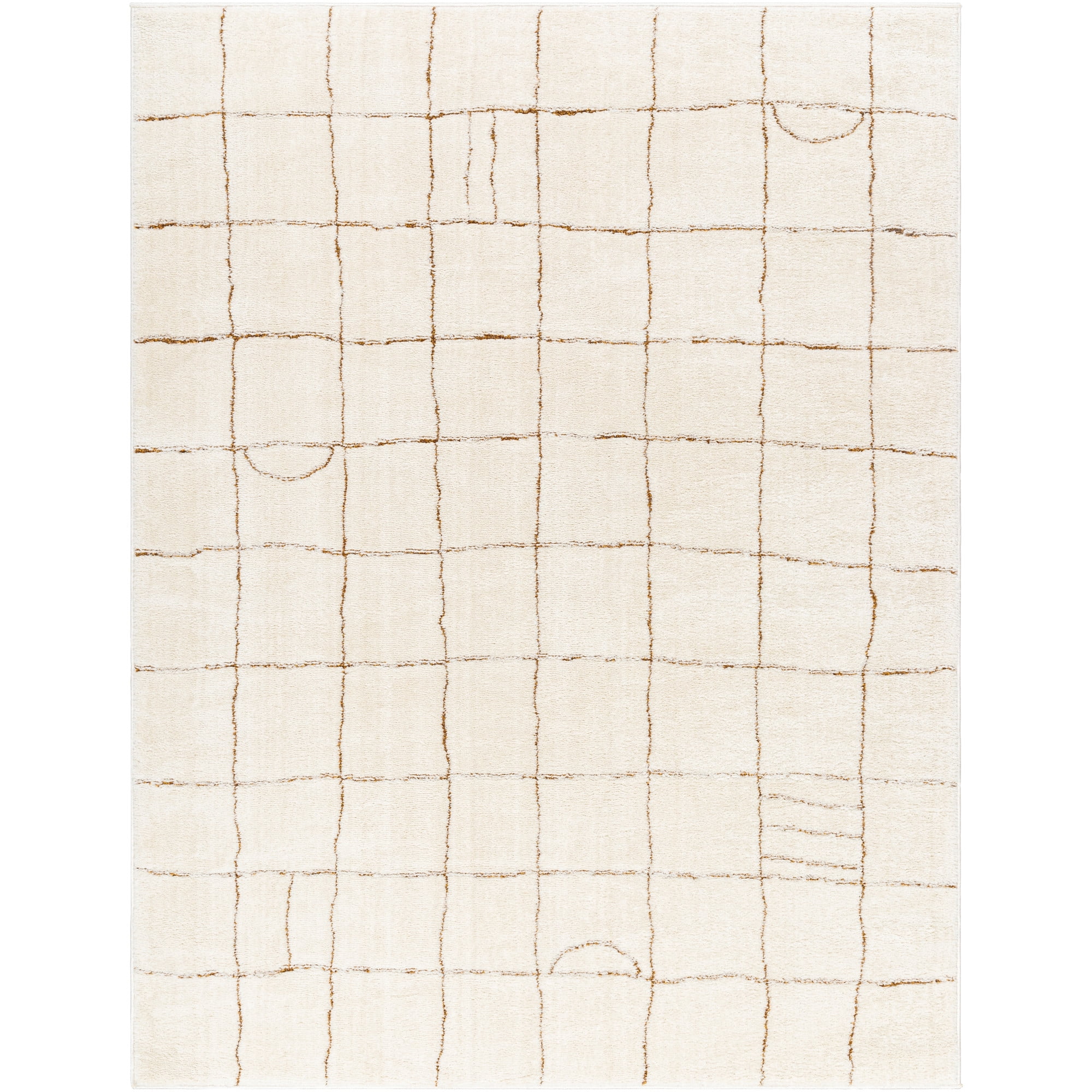 Artistic Weavers Freud Geometric Runner Area Rug, Orange ,2'7" x 7'3"