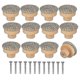 thumbnail image 1 of Boho Rattan Dresser Knobs Round Wooden Drawer Knobs Handmade Wicker Woven And Screws For Boho Furni, 1 of 4