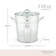 thumbnail image 4 of Cubeta de Hielo Aislada Twine con Tapa y Cuchara 4L Metal Galvanizado, 4 of 9