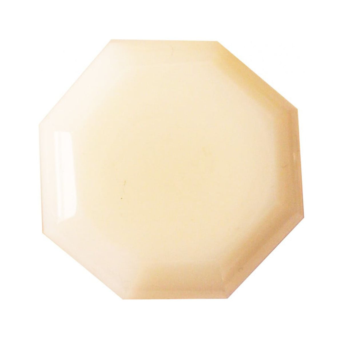 Kitchen Cabinet Knob Milk Glass W/ Antique Brass Back Renovators Supply