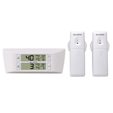 Digital Refrigerator and Freezer Thermometer with Temperature (Best Freezer Temperature Alarm)