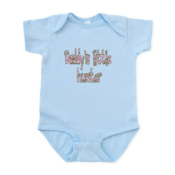 CafePress - Daddy's Little Hunter Infant Bodysuit - Baby Light Bodysuit, Size Newborn - 24 Months