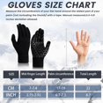 thumbnail image 2 of Pares de guantes de invierno para hombres y mujeres: guantes de punto mejorados para pantalla táctil, guantes térmicos antideslizantes, puños elásticos JM Cocina, Decoración y Otros, 2 of 5