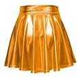 thumbnail image 2 of Baqcunre Womens Sequin Skirt Sparkly Skirt for Women Ruffle Skirt Glitter Skirt Shiny Skirt Pleated Skirt One Pack Gold XL, 2 of 7