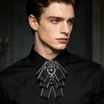 thumbnail image 4 of Aufmer Adjustable Strap Male Formal Bowtie Classic Solid Tone Design Comfortable Fit Structure For Groom Team Wedding Formal Dress Accessory Use, 4 of 6