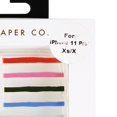 thumbnail image 3 of Rifle Paper CO. Case for iPhone 11 Pro - Happy Stripes w/Gold Foil Accents, 3 of 3