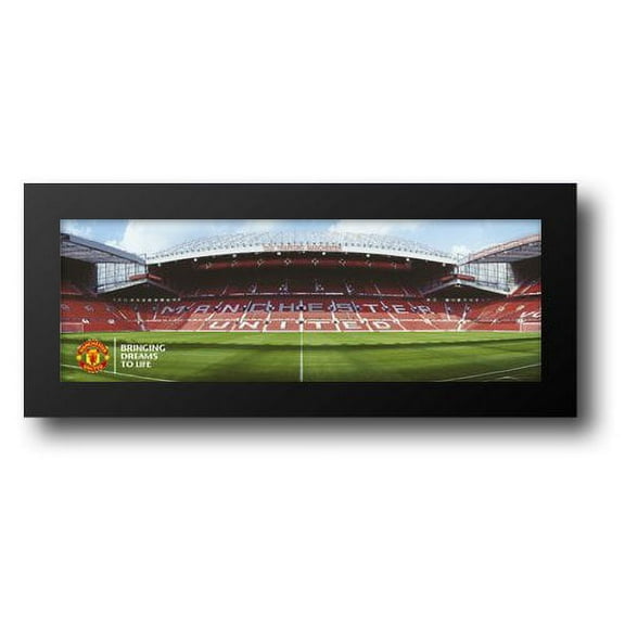 FrameToWall - Old Trafford 40x16 Framed Art Print