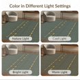 thumbnail image 7 of ODIKA 5'x7' Ultra-Soft Area Rug, Navy Long Ocean Abstract Grid Design Modern Interlocking Diamond Lattice Washable, Bare feet friendly, Silk-Touch for Bedroom Home office, 7 of 7