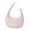 thumbnail image 3 of Bolso tipo bandolera para mujer, versátil, elegante y con correa ajustable para el hombro. Rosa, 3 of 9