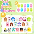thumbnail image 2 of Huevos de Pascua con juguetes blandos de animales, paquete de 20 para niños, 2 of 7