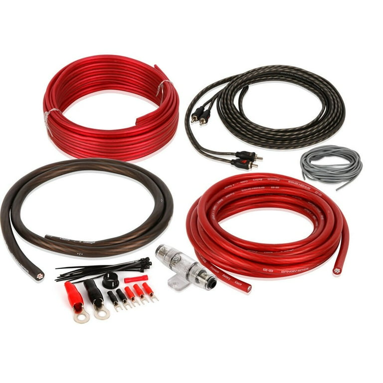 Rockford Fosgate Power T500-1bdCP & BAK42 4 AWG Amp Kit 500W RMS