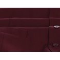 thumbnail image 4 of Gioberti - Chaleco formal para hombre, color burdeos, talla 4XL, 4 of 5