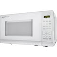 thumbnail image 6 of Sharp ZSMC0710BW .7 Cu Ft Microwave, White, 6 of 6