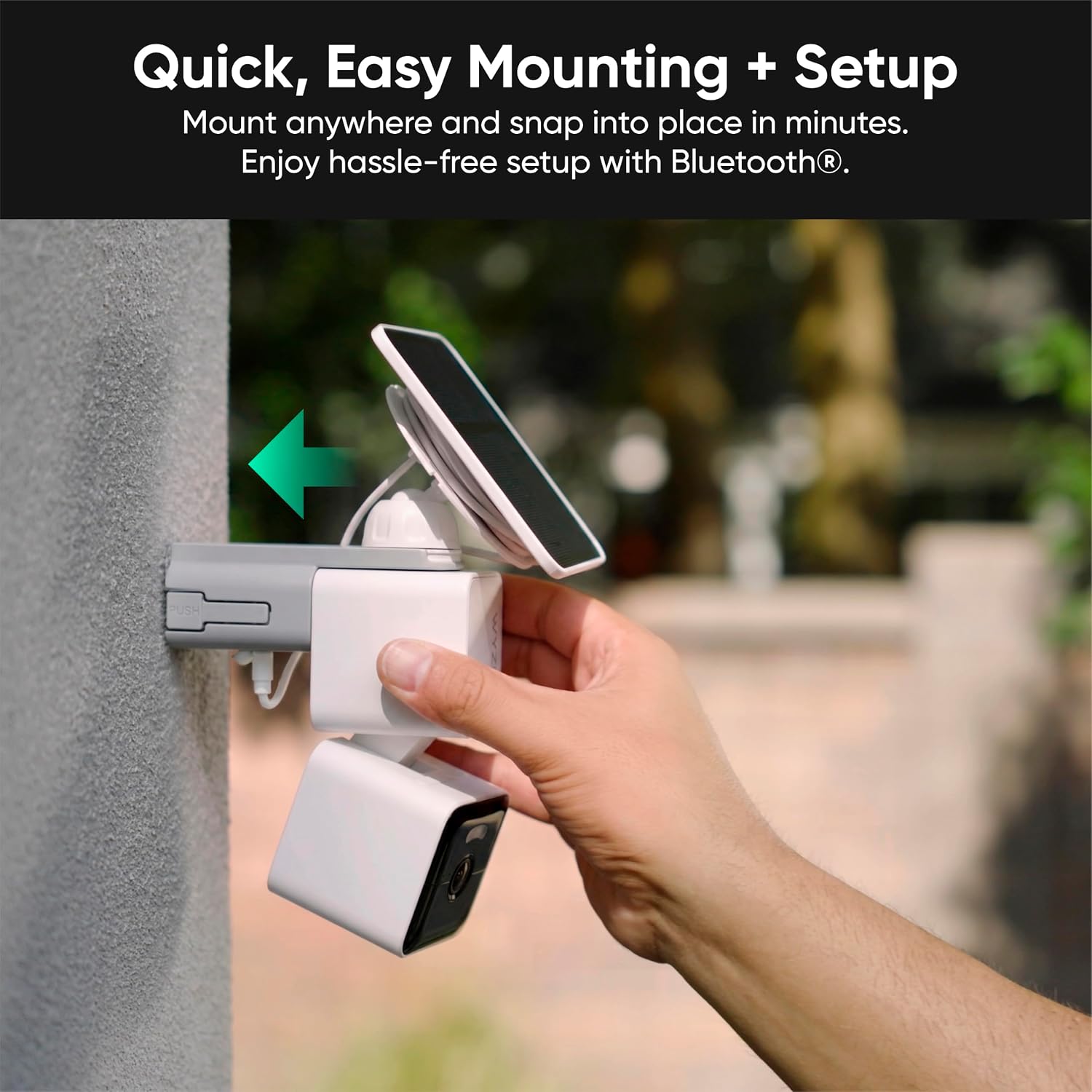 Wyze Solar Cam Pan 2K Outdoor Security Camera with 360° Pan photo 4