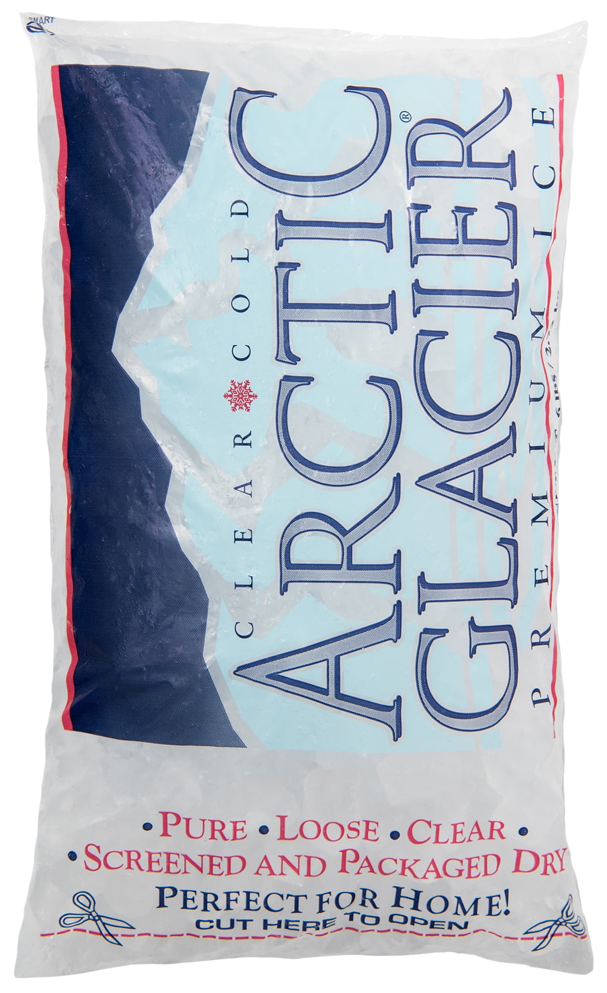 small bag of ice