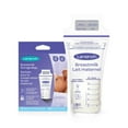 thumbnail image 1 of Lansinoh Breastmilk Storage Bags, 50 Count, Baby Essentials, Fast Freeze & Thaw Milk Bags, 6 oz, Superior Strength & Stretch, 1 of 8