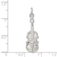 thumbnail image 3 of FB Jewels Sterling Silver Violin Charm, 3 of 4