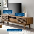 thumbnail image 4 of Modern Contemporary Urban Design Living Room Lounge Club Lobby Media TV Stand Console Table, Wood, Natural Brown, 4 of 6
