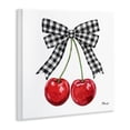 thumbnail image 3 of Stupell Industries Lucky Cherries & Plaid Bow Wall Plaque Art, design by Paul Brent, 12 x 12, 3 of 7