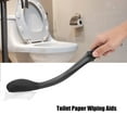 thumbnail image 3 of Toilet paper wiping aid, long distance comfortable toilet wiping aid , self-wiping aid toilet aid stick - bathroom butt wiper - ideal daily life aid for the elderly with reduced mobility black, 3 of 9