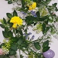 thumbnail image 3 of Twfbrm 6 FT Easter Egg Garland, Artificial Green Eucalyptus Garland with Easter Eggs & Flowers, Real Touch Rustic Faux Spring Vine Garlands Easter Decorations Table Centerpiece for Mantle Party, 3 of 8
