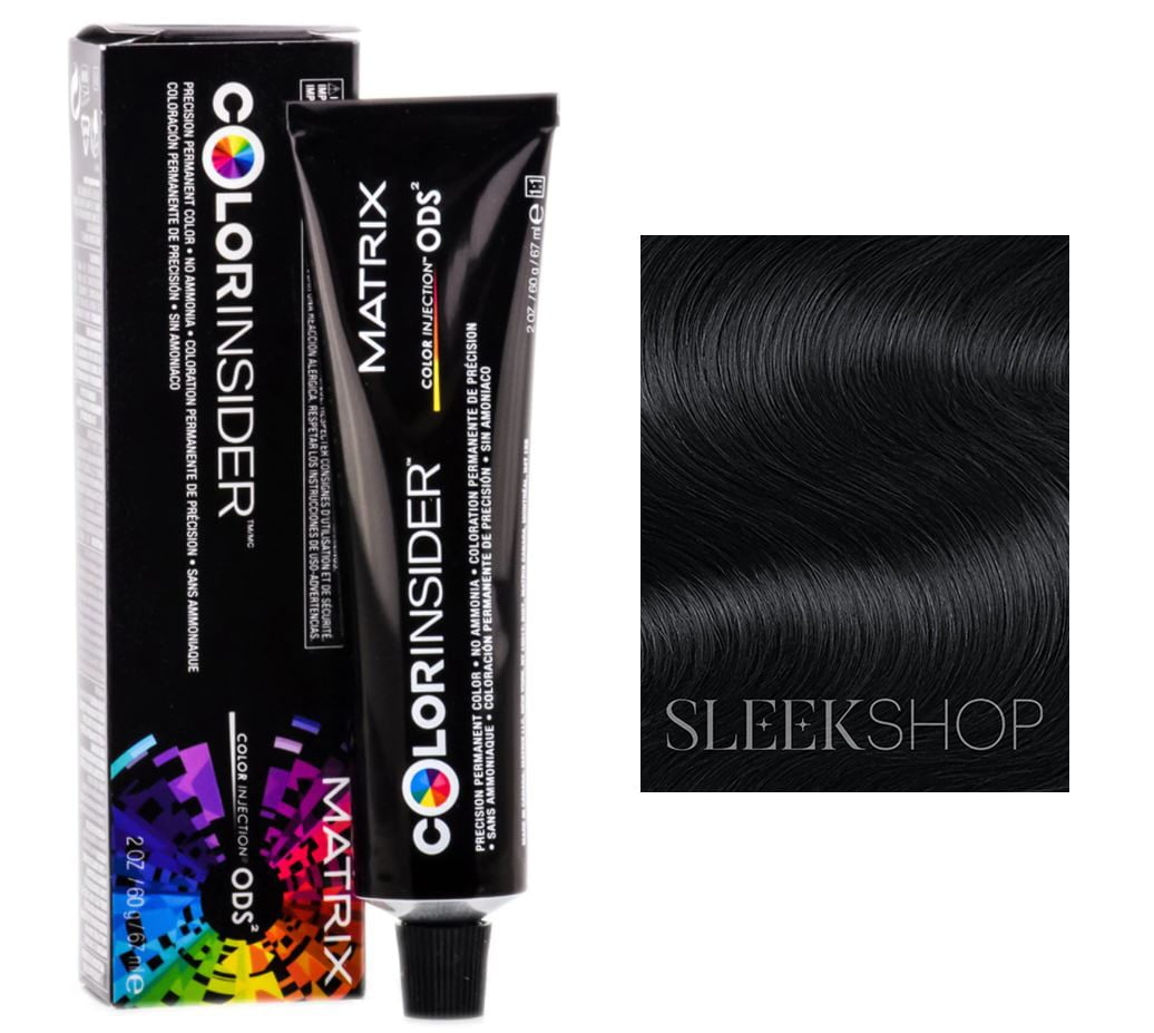 1N Black Neutral Matrix Color Insider, Hair Color 2.00oz