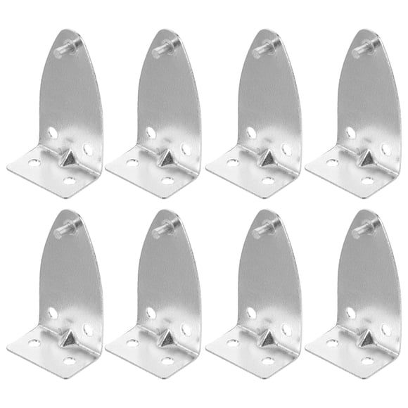 BRIGHTFUFU 8 Uds Mini soportes para persianas soportes para persianas soportes de Metal soporte para persianas de repuesto