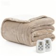 thumbnail image 1 of Heated Blanket Electric Blanket King 100"x90" Heating Blanket with Dual Control 10 Heat Levels & 10 Hours Auto-Off Overheat Protection Cozy, 1 of 1