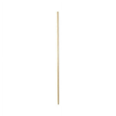 Boardwalk Threaded End Broom Handle, Lacquered Wood, 0.94" dia x 60", Natural, Each