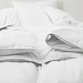 thumbnail image 4 of Peace Nest Lightweight White Feather Down Fluffy Comforter Duvet Insert Twin - White, 4 of 5