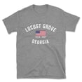 thumbnail image 1 of Locust Grove Georgia Patriot Men's Cotton T-Shirt, 1 of 1