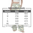 thumbnail image 2 of Halloween Wide Leg Pants for Women, Button Closure Trousers with Gradient Pumpkin & Bat Print, High Waist Loose Fit Streetwear Bottoms with Pockets, 1 Pc Deep Red S, 2 of 6