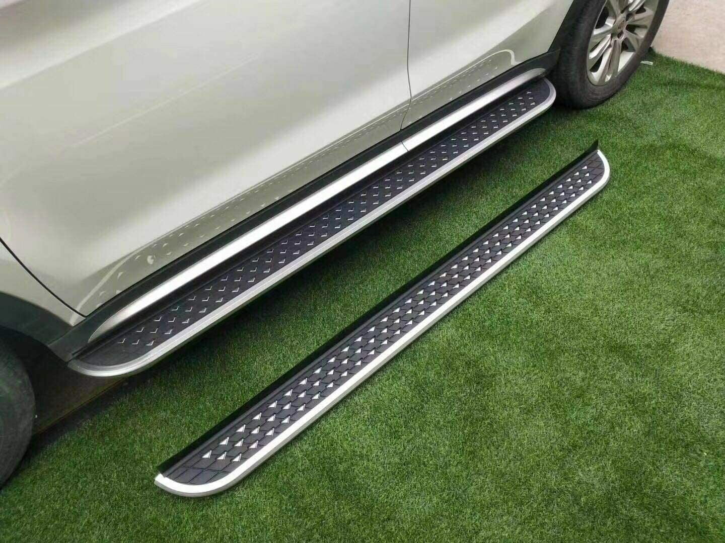 2 pcs fit for VW Volkswagen ATLAS 2017-2024 Running Board Aluminium Side Step Nerf bar (with Brackets)