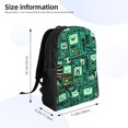 thumbnail image 2 of Adventure Time Backpack, Large Capacity Bookbag For College Travel, 16.1x11.8x6.5 Inch, 2 of 8