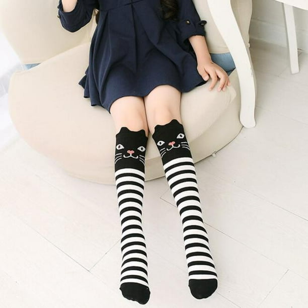 Kids white on sale knee socks