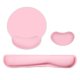 thumbnail image 2 of MUÑECIDA DE MUñeca Memoria ergonómica Espuma de Espuma de la Muñeca Muñeca de la Muñeca Muñeca Muñeca, Almohadilla del Mouse Con Tela, Base de Goma Antideslizante, Rosa, 2 of 7