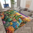 thumbnail image 3 of Area Rug for Living Room 2x3 ft Desert Cactus Flower Machine Washable Non-Slip Rugs, Soft Accent Rugs, Lightweight Carpet, Foldable Easy Care, Stylish Indoor Area Rug, 3 of 7