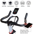 thumbnail image 4 of CoSoTower Vélo d'Exercice Stationnaire Vertical d'Intérieur pour Cardio, Entraînement, Bicyclette d'Entraînement avec Résistance Réglable, Moniteur LCD, Support pour Téléphone, Noir, 4 of 7