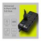 thumbnail image 3 of Hub USB Knox Gear de 4 puertos 3.0 con interruptores individuales y LED, 3 of 9