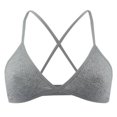 thumbnail image 1 of Soutien-gorge Push Up Lingerie Sans Fil pour Femmes Deep V Bralette Style, 1 of 6