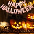 thumbnail image 3 of JYYYBF Halloween Balloons Banner Kit 14 Pieces Foil Letter Balloon Party Decoration for Birthday Indoor Outdoor Supplies, 3 of 6