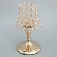 thumbnail image 4 of Candelabro votivo de pilar con cuentas de cristal para festival, portavelas para decoración de bodas 6 L, 4 of 9