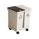 thumbnail image 5 of Cubo de basura de cocina con ruedas, contenedor de basura rectangular, impermeable. 40 litros, 5 of 7